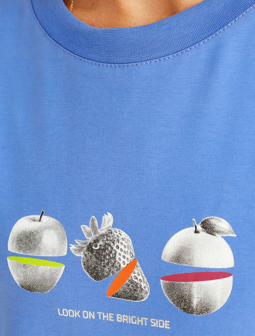 Футболка из премиального хлопка с авторским принтом - Vilatte фото 3