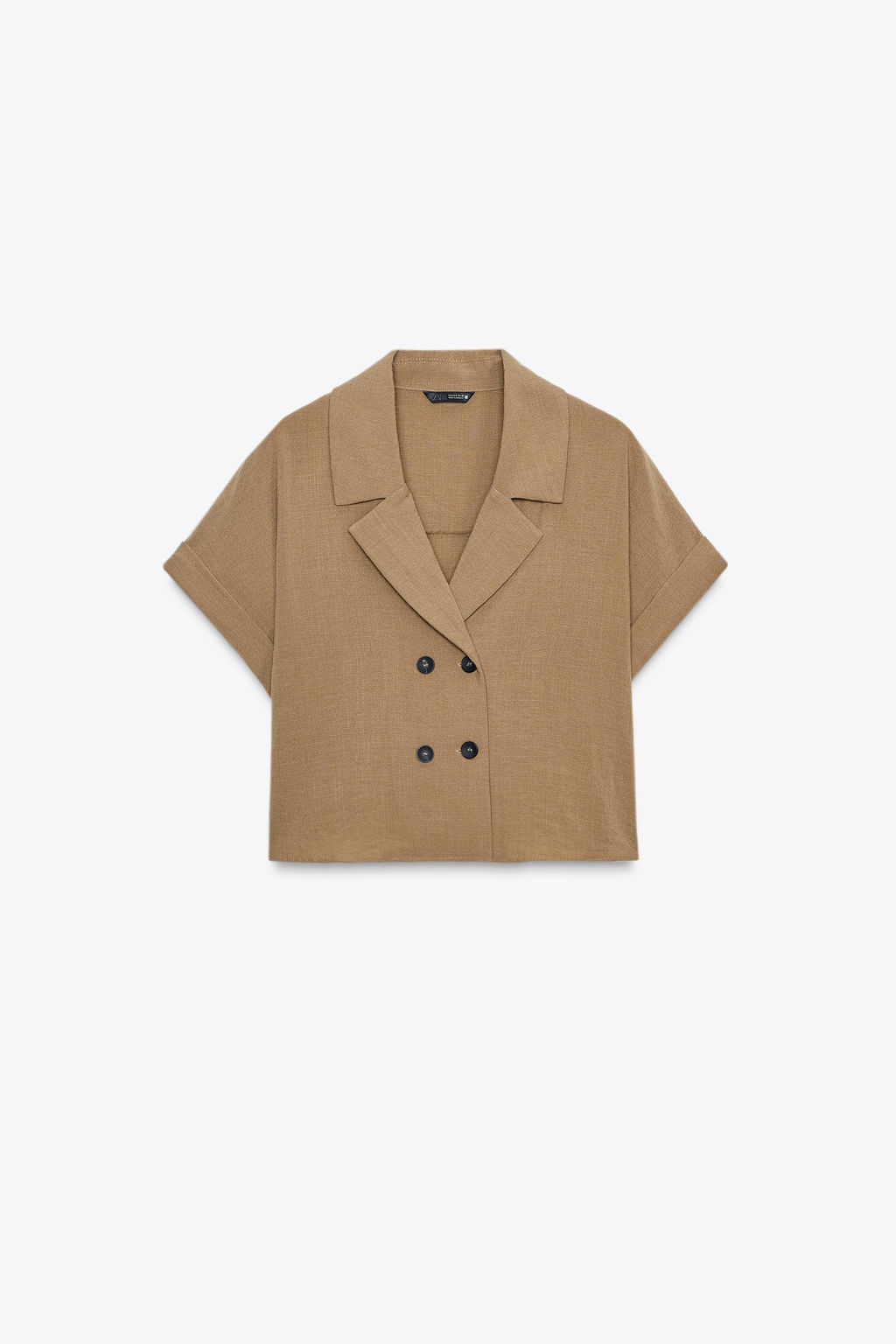 CROSSOVER SHORT SHIRT - Zara фото 12