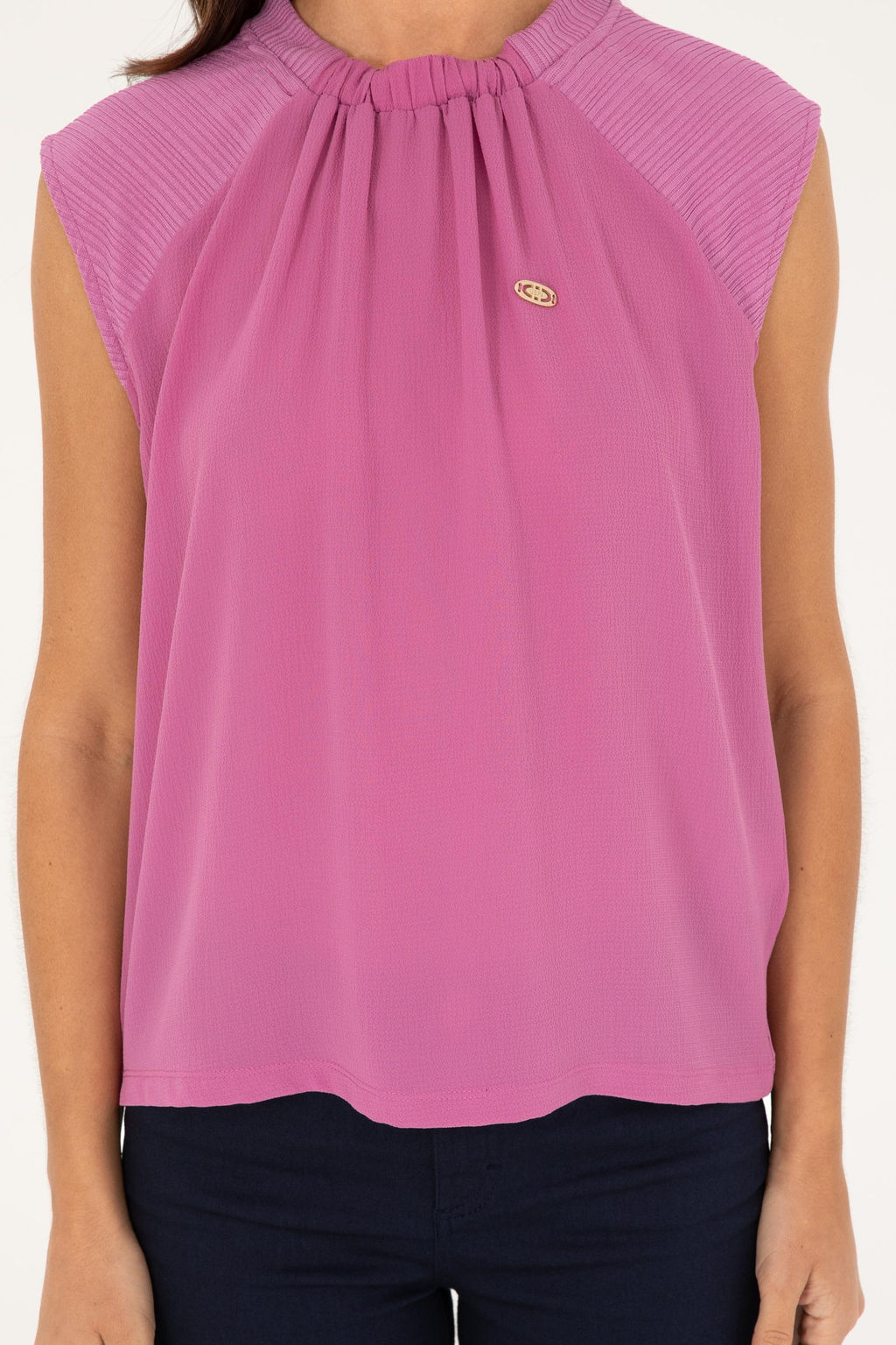 U. S. Polo Assn / Женская фиолетовая футболка - U.s. polo assn фото 13