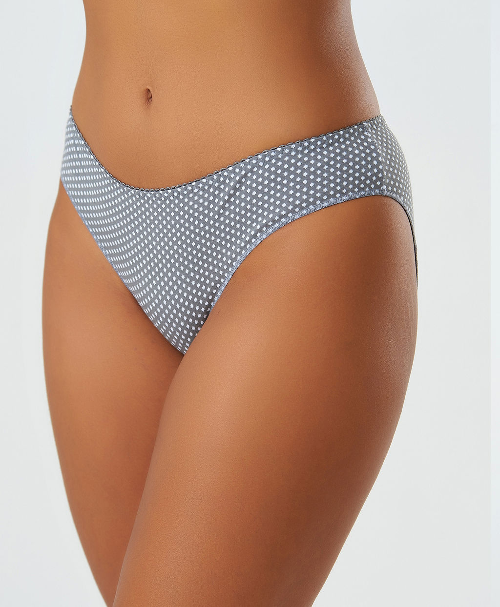 Трусы женские слипы (Оверлок по краям) Cherry Girl 61227 хлопок, эластан размеры S, M, L, XL - VANESSA FOR ME фото 8