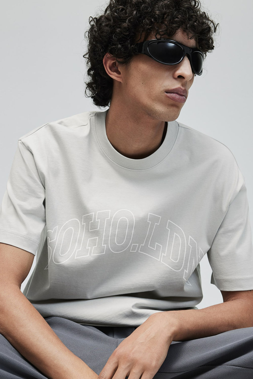 Camiseta con motivo estampado Loose Fit - H&m фото 2