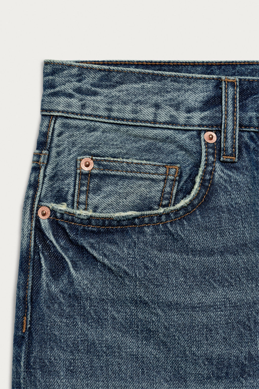 JEANS ZW COLLECTION ANKLE TIRO BAJO / Azul
