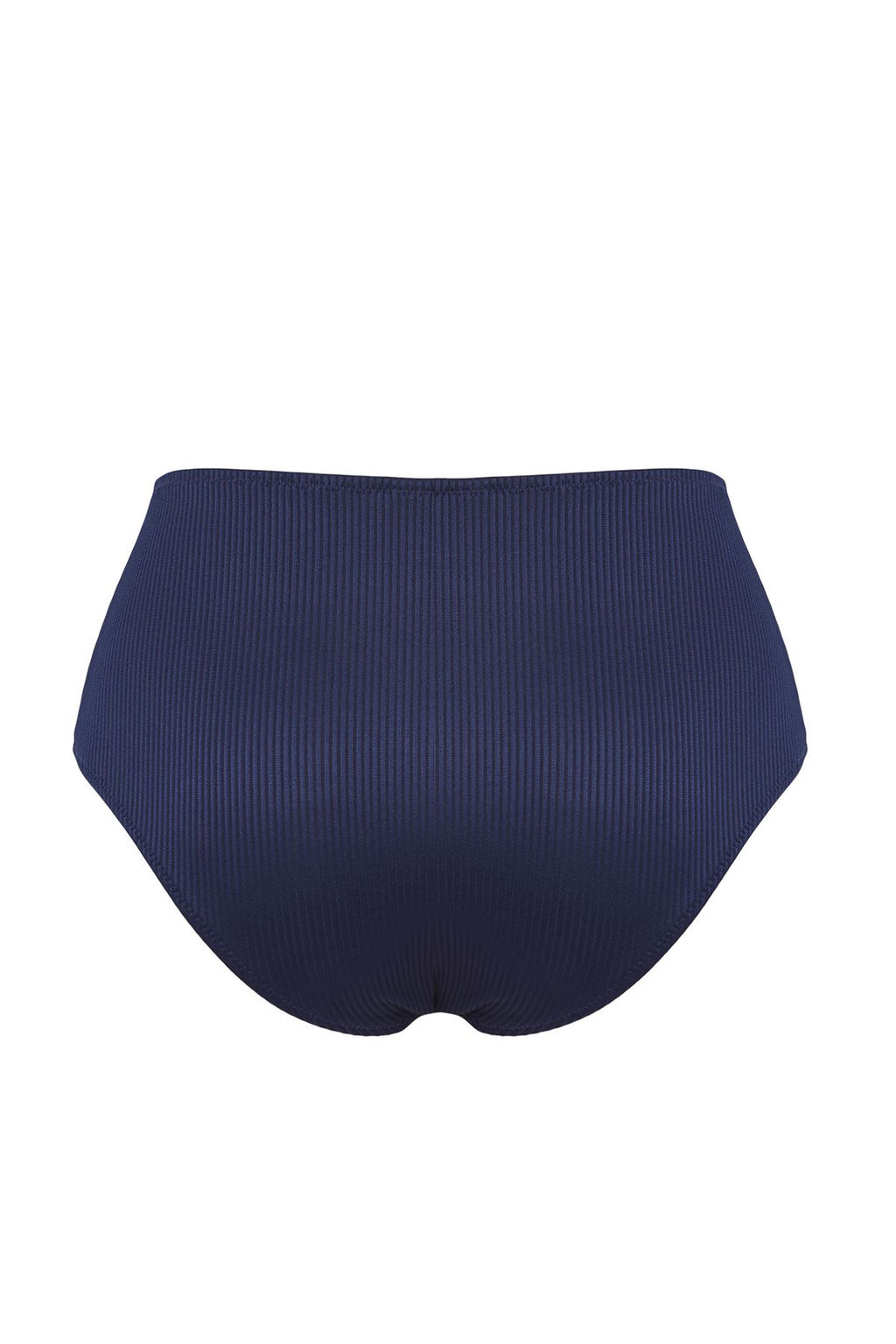 TRENDYOLMILLA Lacivert Yuksek Bel Dokulu Regular Core Bikini Alt? TBESS25BA00024  фото 6