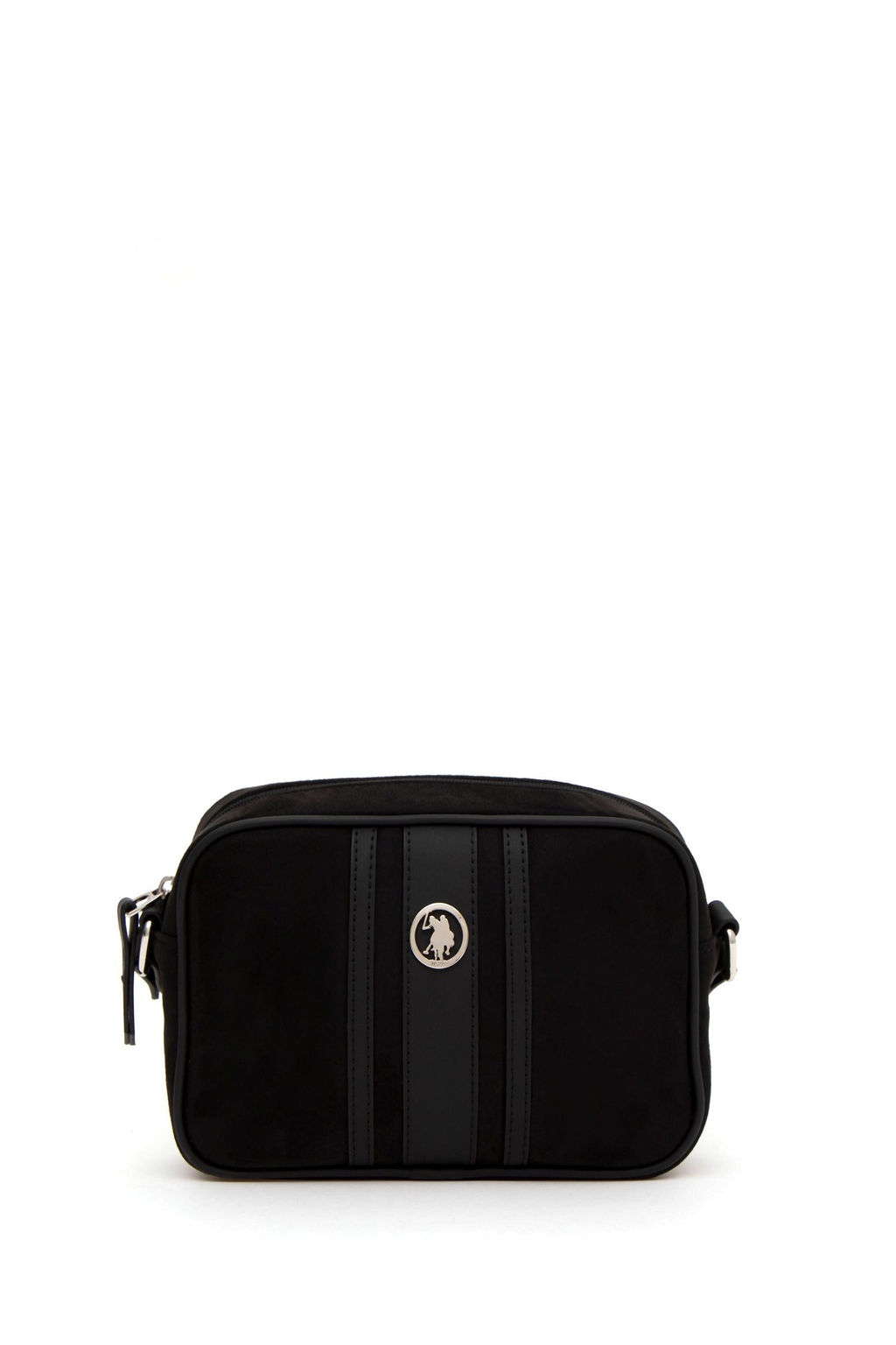 U. S. Polo Assn / Женская черная сумка через плечо - U.s. polo assn фото 3