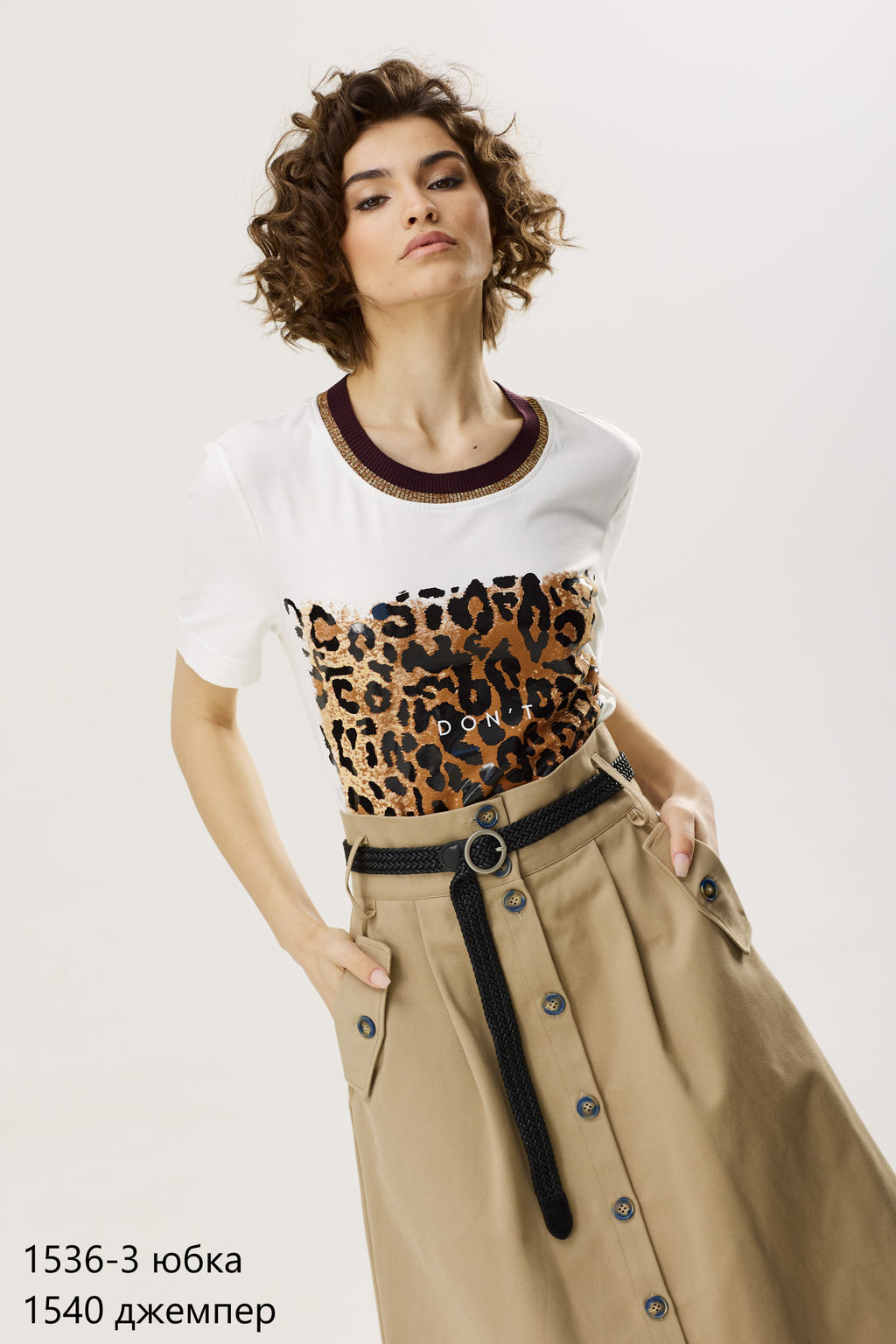 1536-3 Юбка - Niv niv fashion фото 6