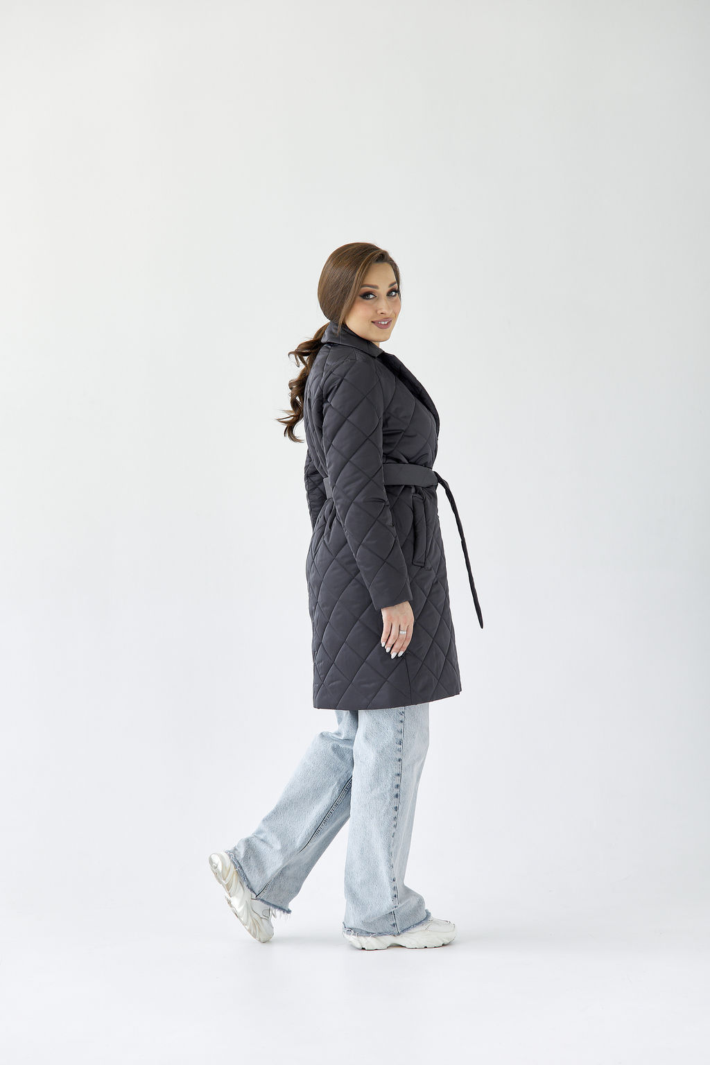 Куртка женская демисезонная 25830 (графит) - Kankan фото 3