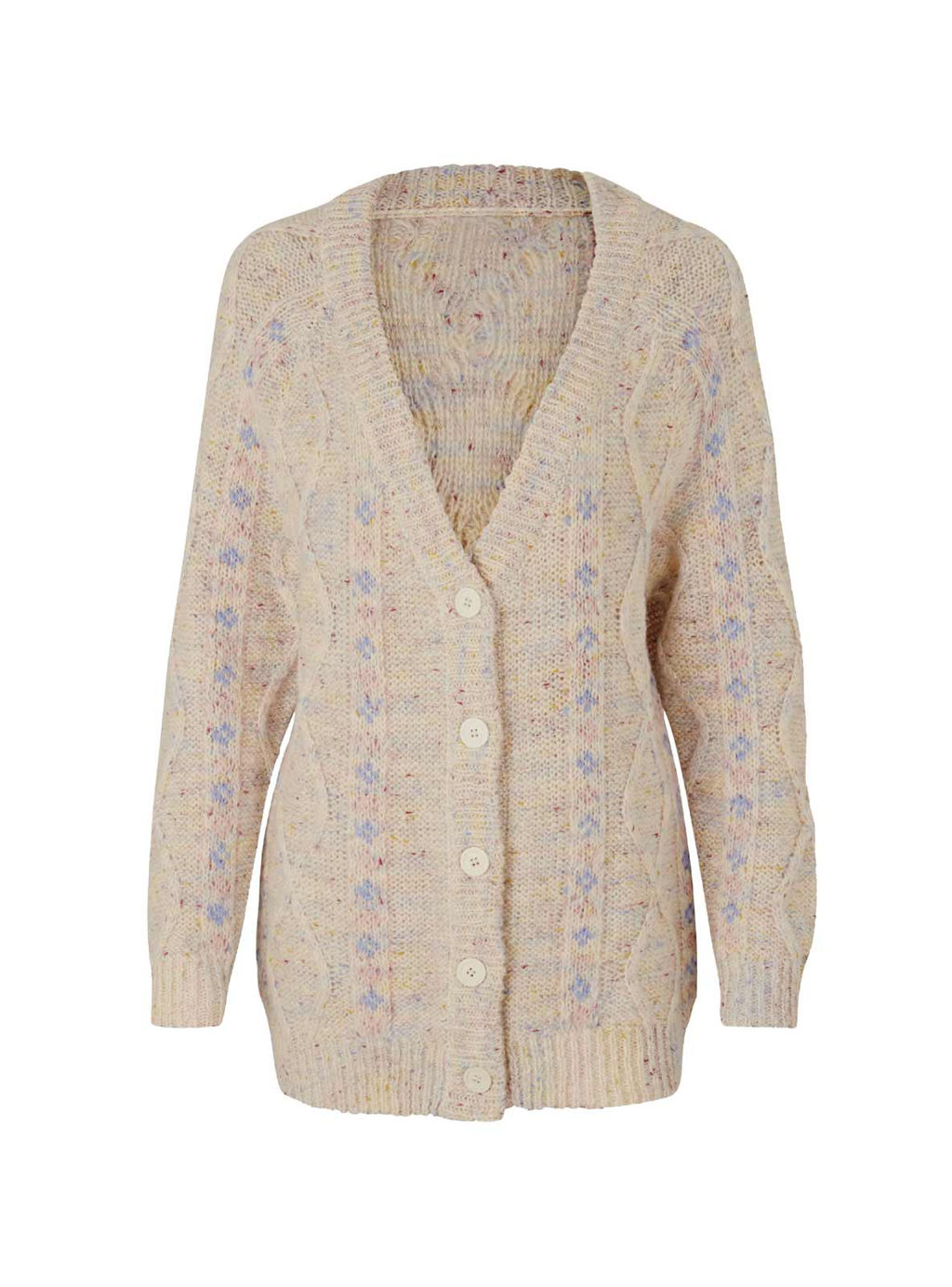 Кардиган, шампань-голубой - Linea tesini фото 2