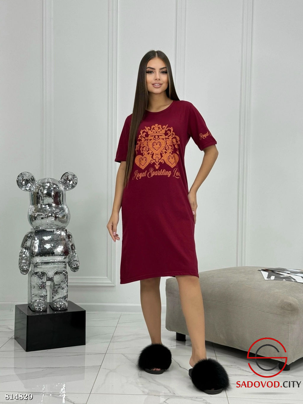 Туника женская с рисунком