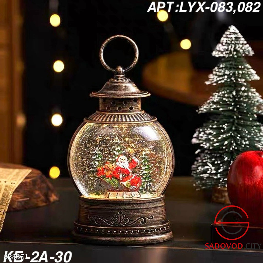 Новогодний светильник с музыкой