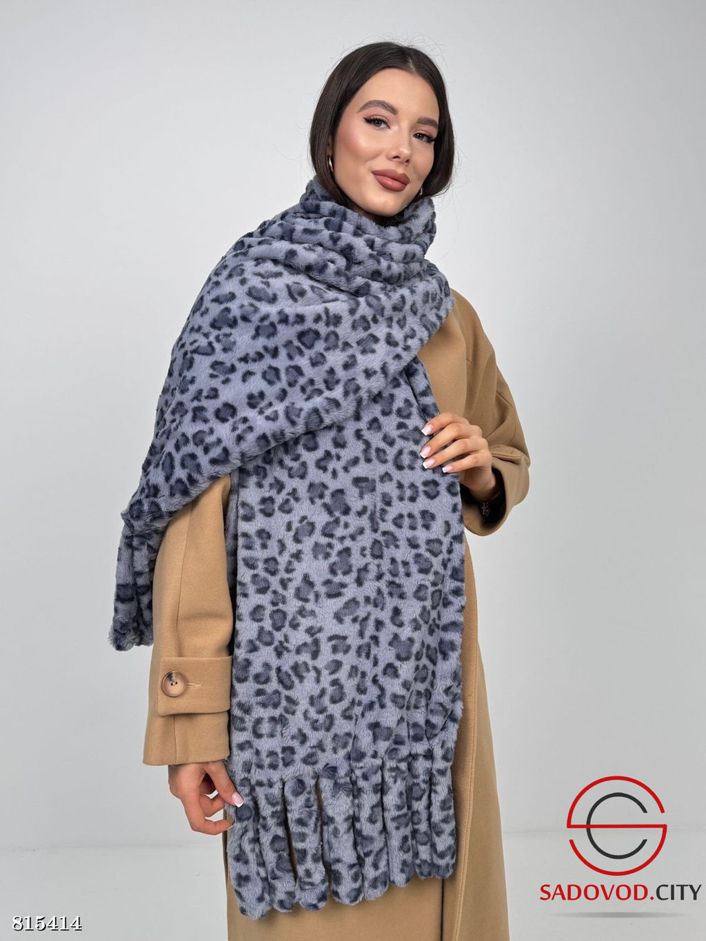 Платок косынка женский теплый - Bruno фото 2