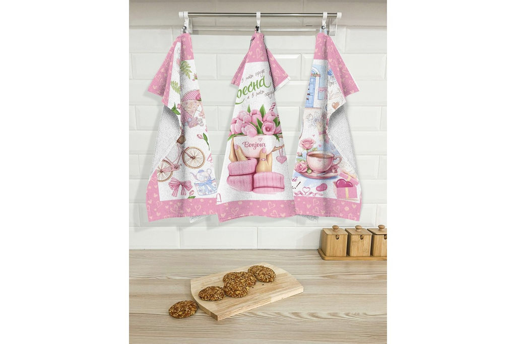 10 шт Полотенце Рогожка-Купон арт. РК 229 тдл (500337/1) - Наталья-текстиль фото 2