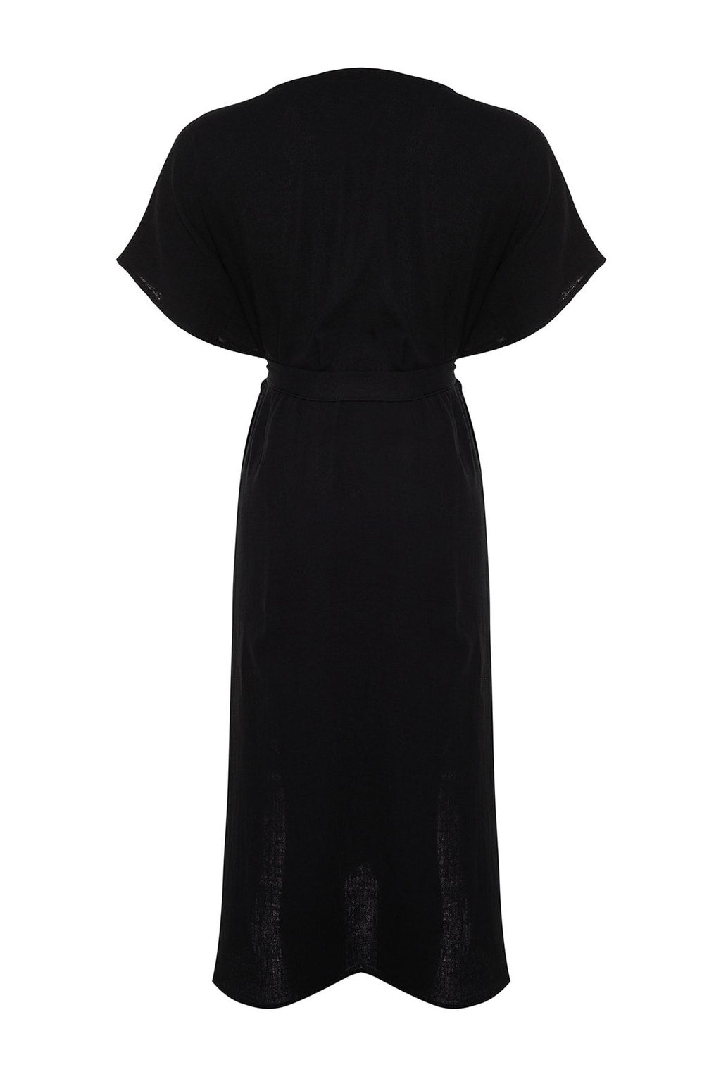 Bej Kusakl? Maxi Dokuma Y?rtmacl? Muslin Plaj Kimono&Kaftan TBESS23KM00019 - Trendyolmilla фото 17