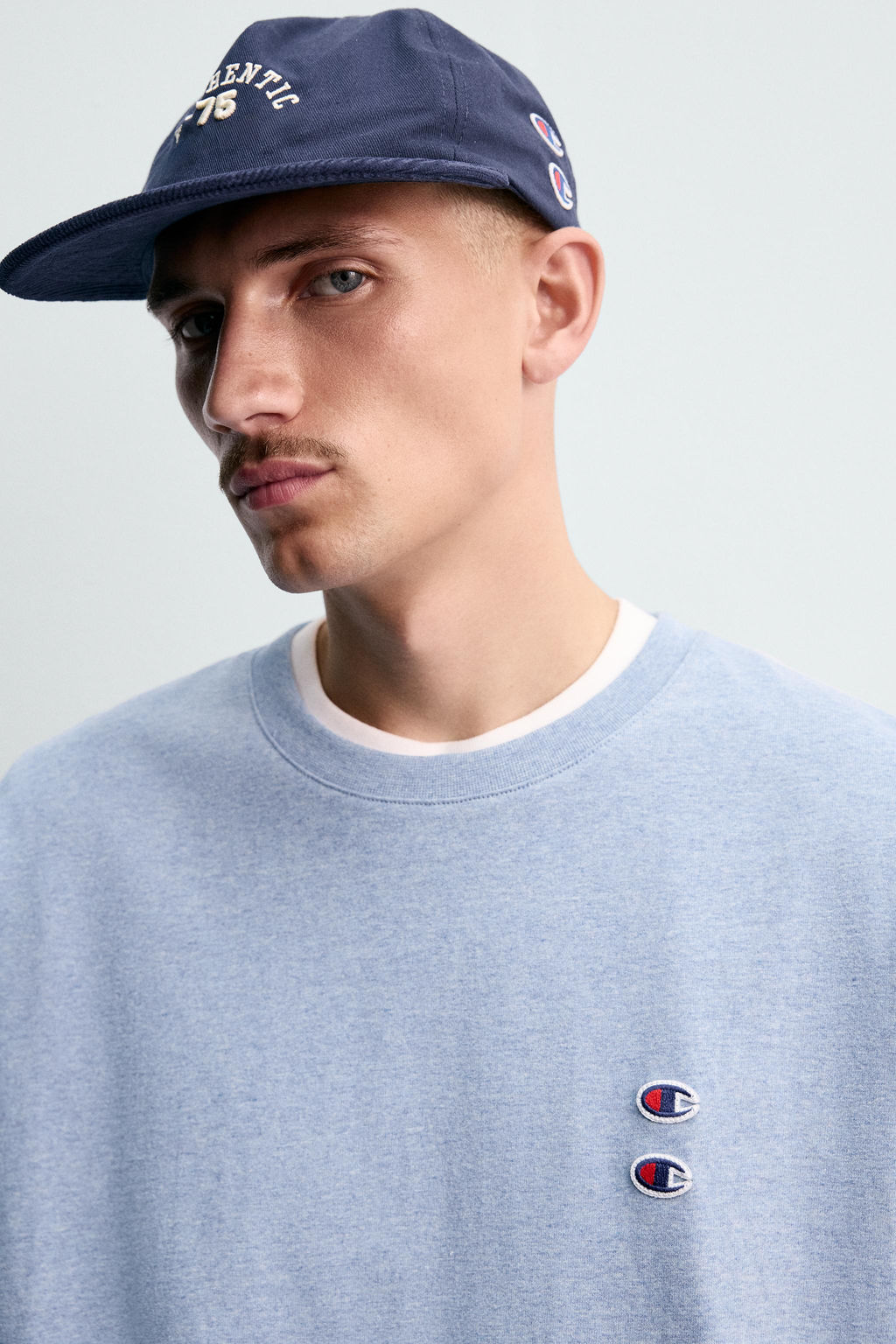 CHAMPION® X ZARA PATCH T-SHIRT  фото 6