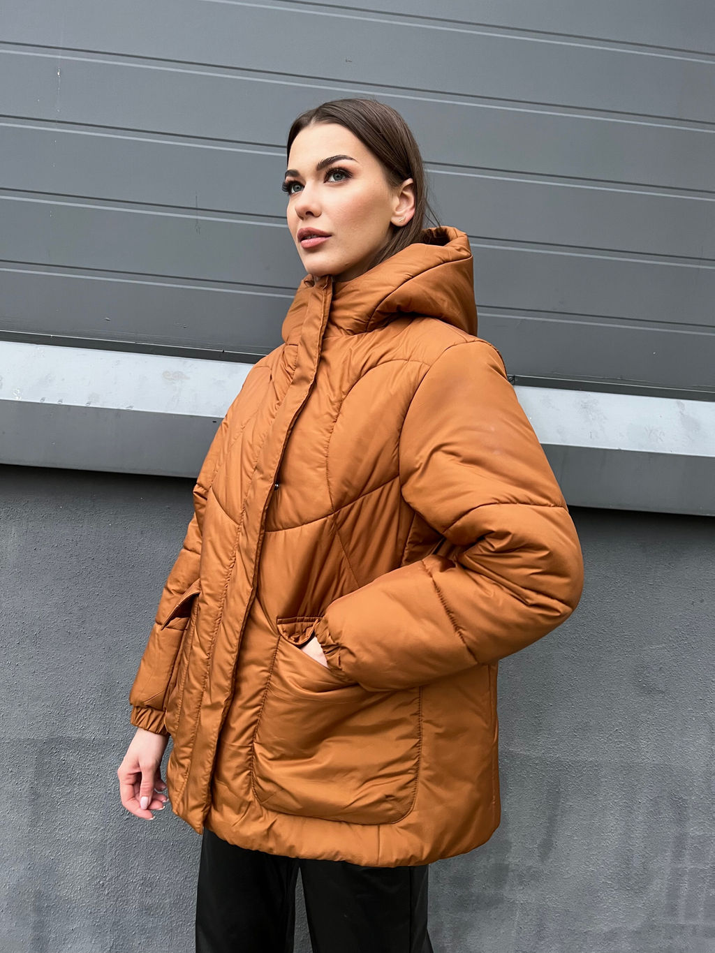 Куртка 2307 хаки - Eola фото 29