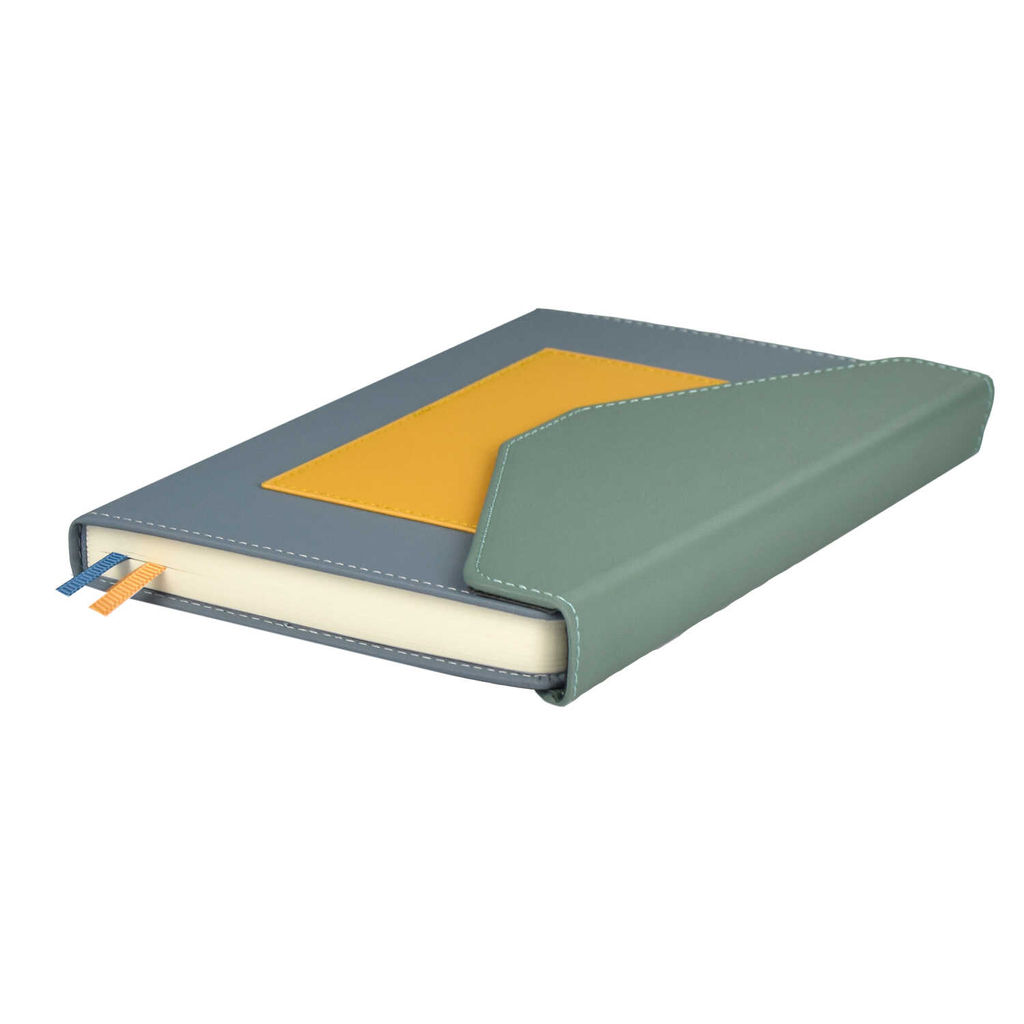 Ежедневник недатированный ESCALADA, А5, 160 л., арт. 63978/ 15 РУФФО СЕРО-ГОЛУБОЙ  фото 9