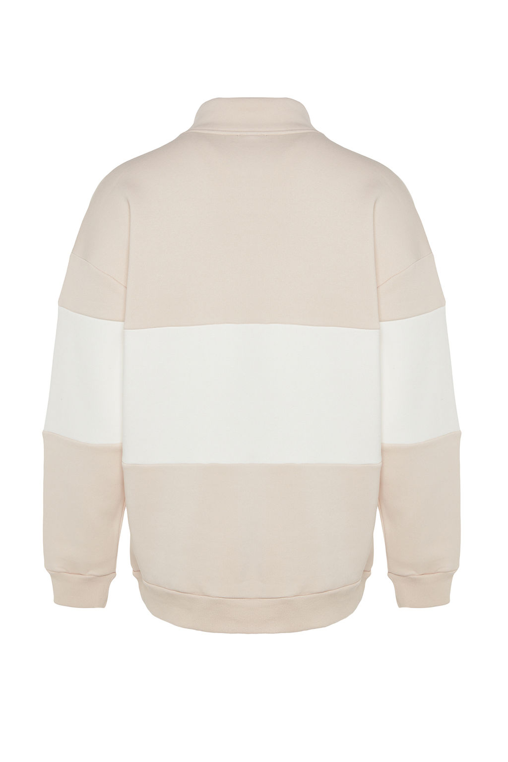 TRENDYOL MAN Siyah Oversize/Genis Kesim C?tc?tl? Renk Ici Polar Pamuklu Sweatshirt TMNAW24SW00160 - Trendyolmilla фото 24