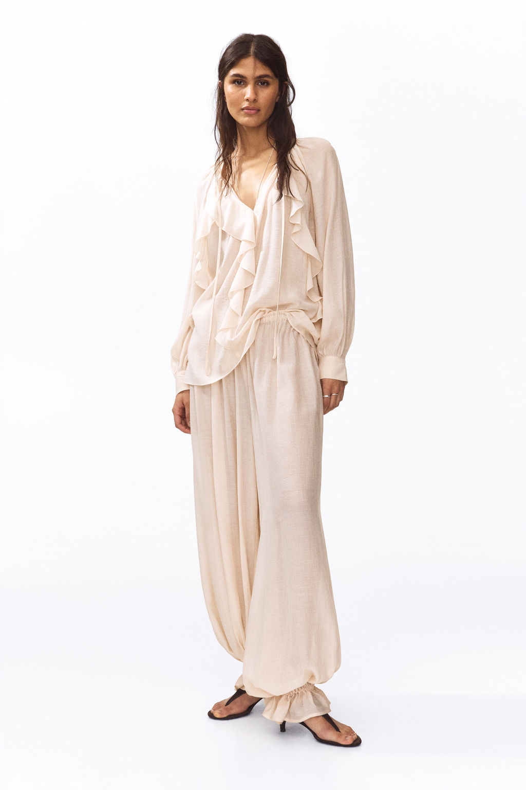 Blusa de volantes - H&m фото 6