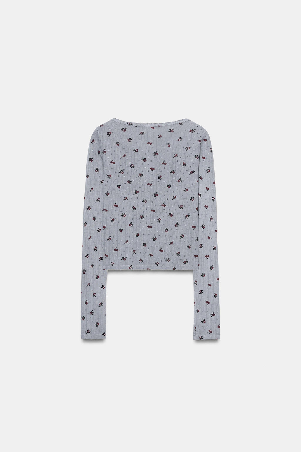 CHAQUETA POINTELLE FLORES / Gris - Zara фото 7