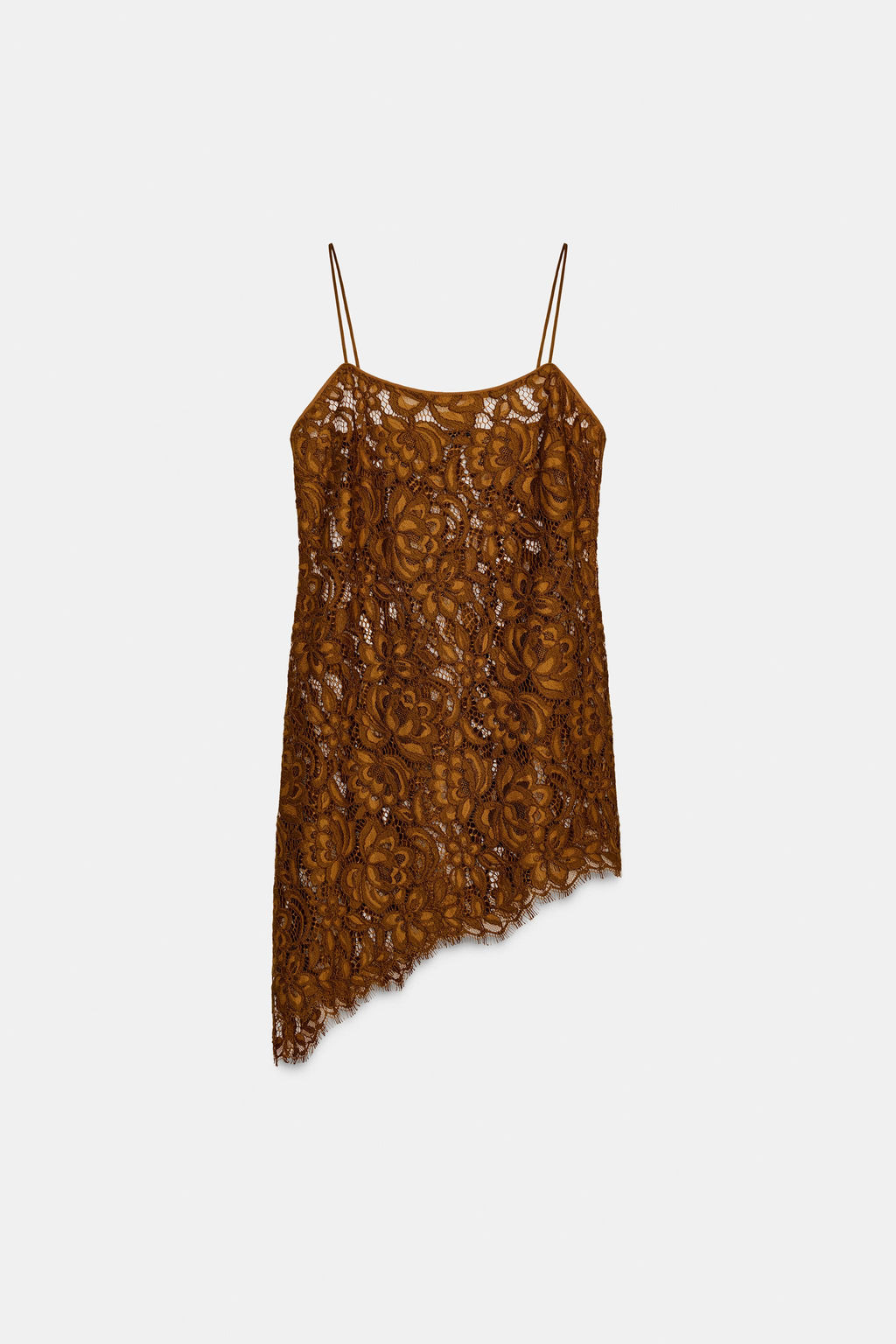 ZW COLLECTION LIMITED EDITION LACE STRAPPY TOP - Zara фото 6