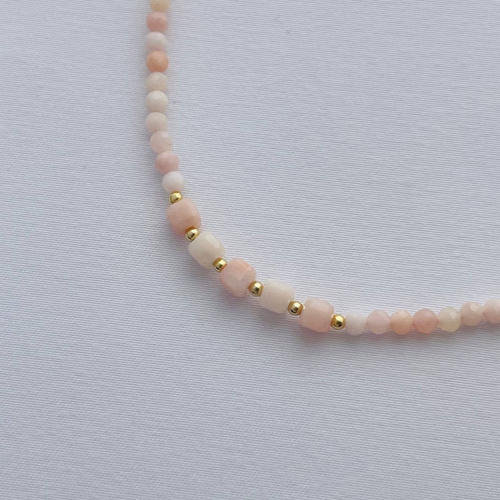 Бусы из розового Опала 39 см +