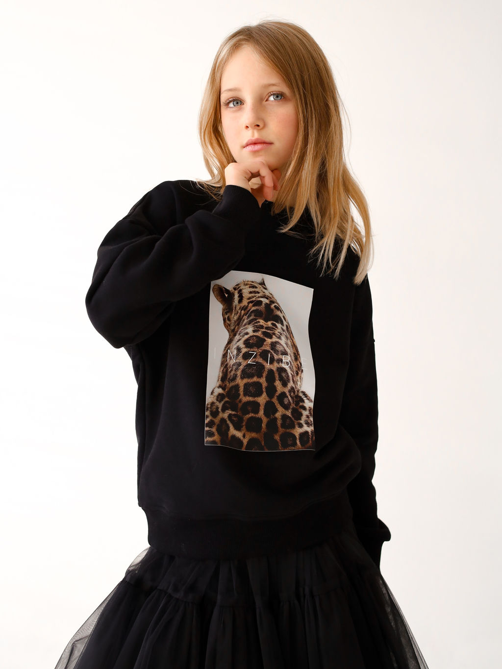 Свитшот MIRACLE черный, LEO - Inzibe фото 2