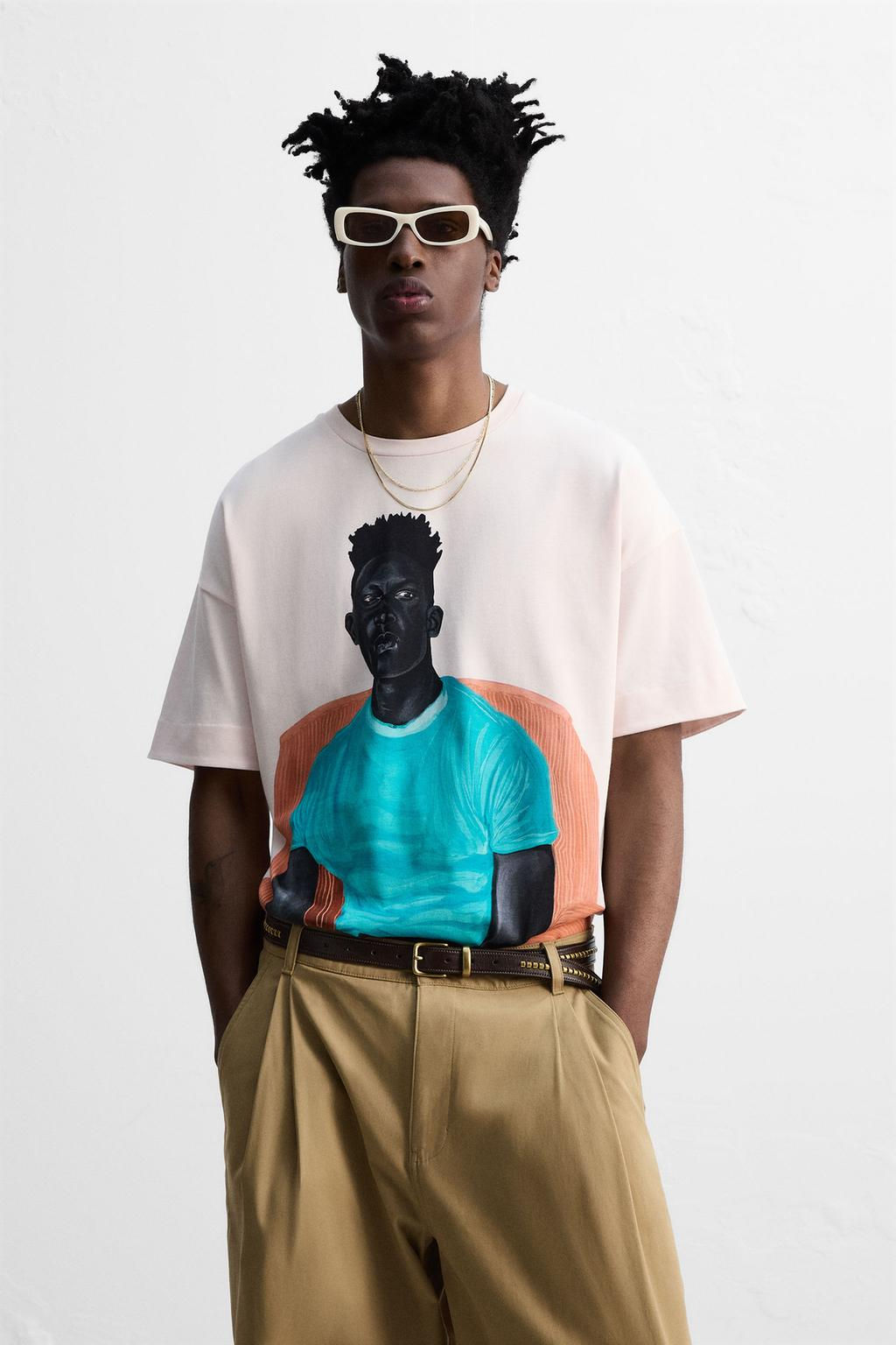 GRAPHIC T-SHIRT OTIS KWAME KYE QUAICOE - Zara фото 2