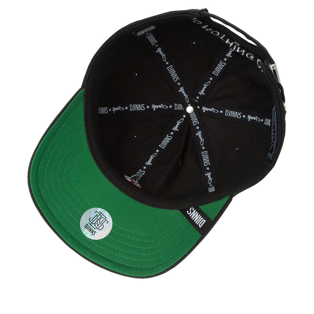 Бейсболка DJINNS арт. Dad Cap DNC Cherry (черный)  фото 2