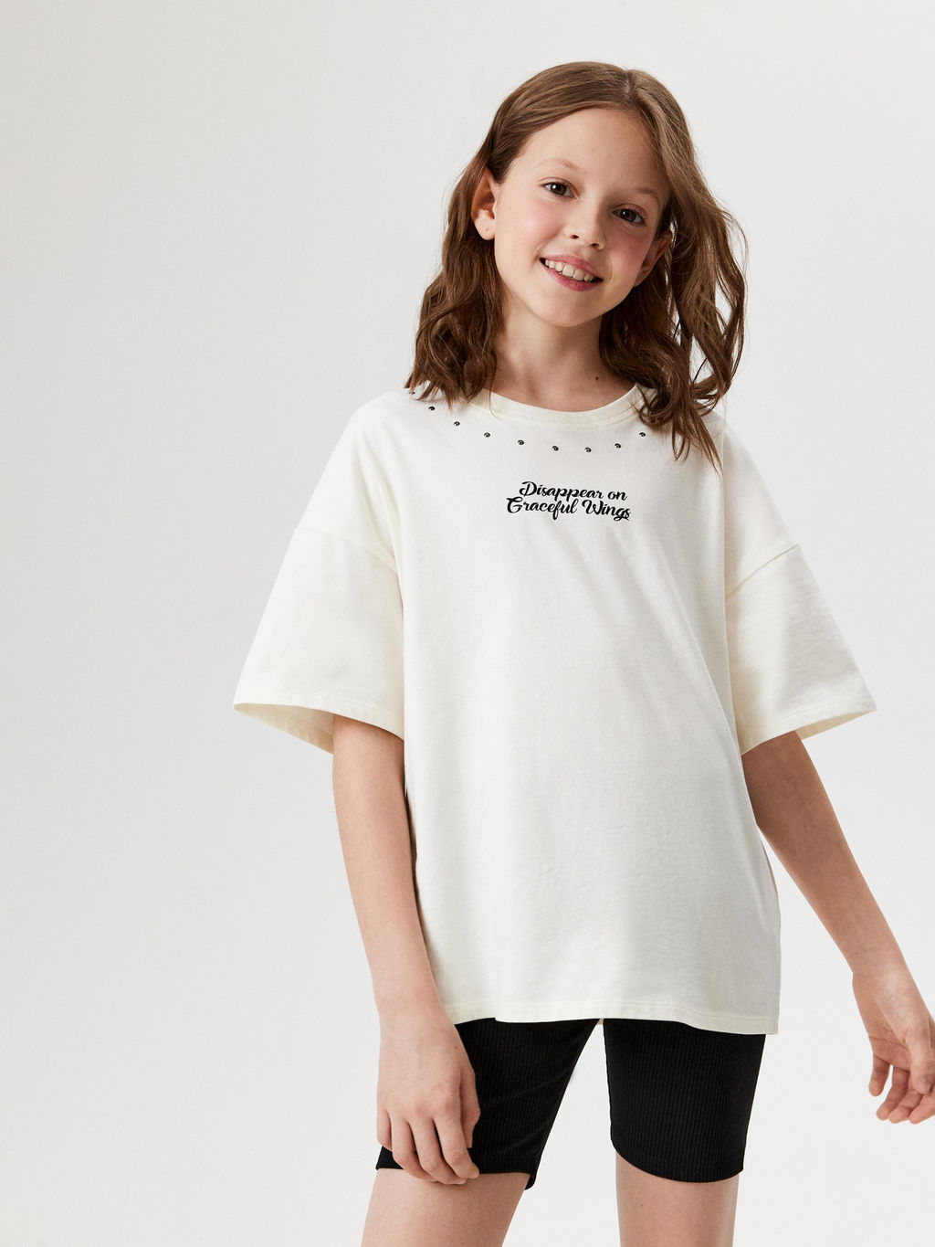 ACOOLA / Шорты детские для девочек Jumbo черный  фото 4