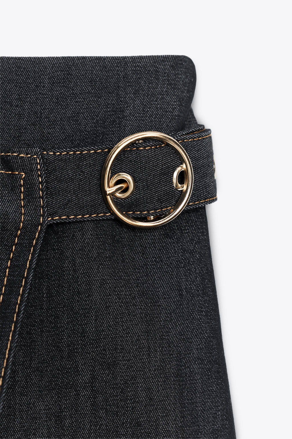 BUCKLE WRAP SKORT - Zara фото 8