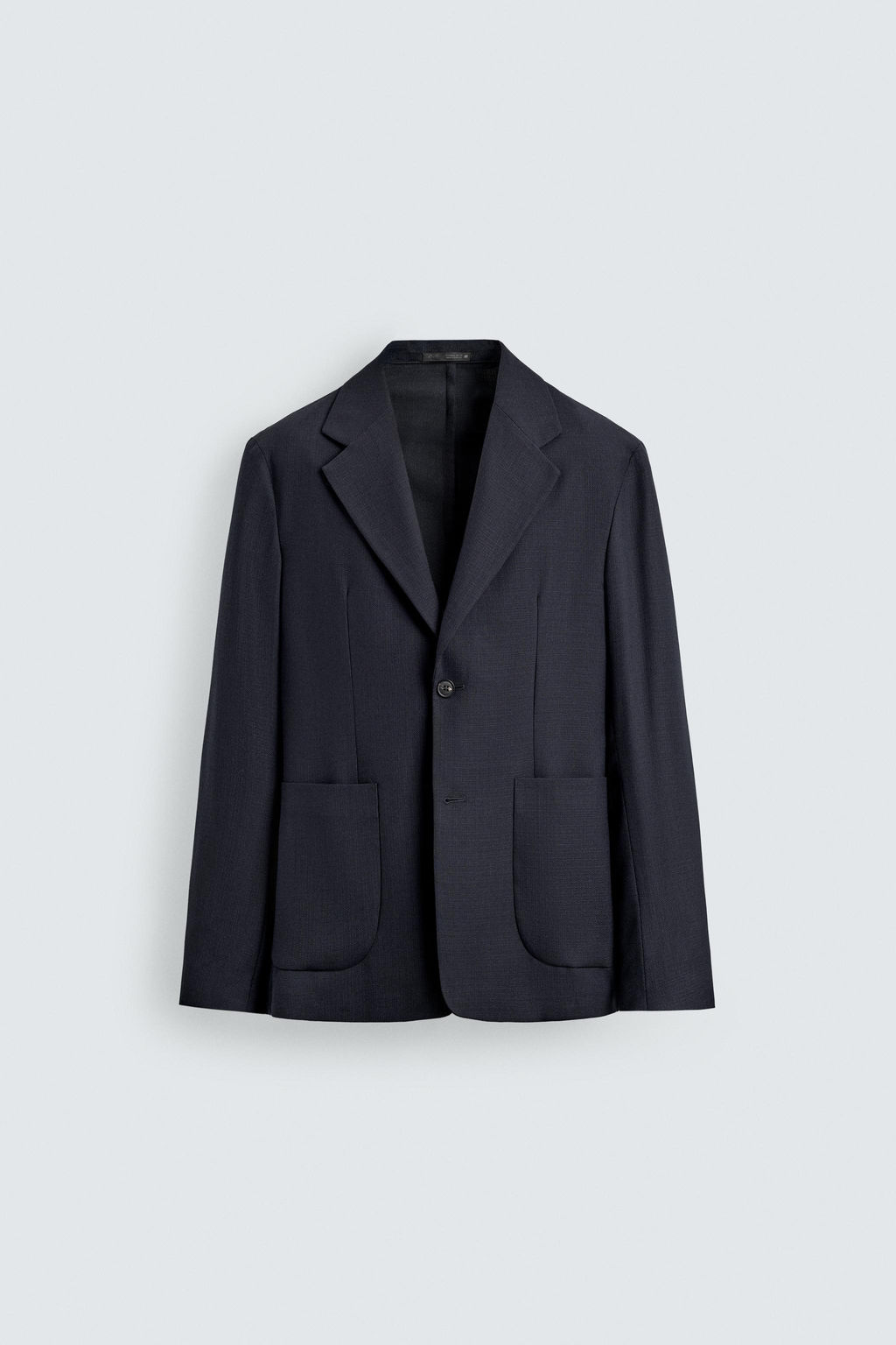 BLAZER RELAXED FIT ESTRUCTURA / Marino - Zara фото 7