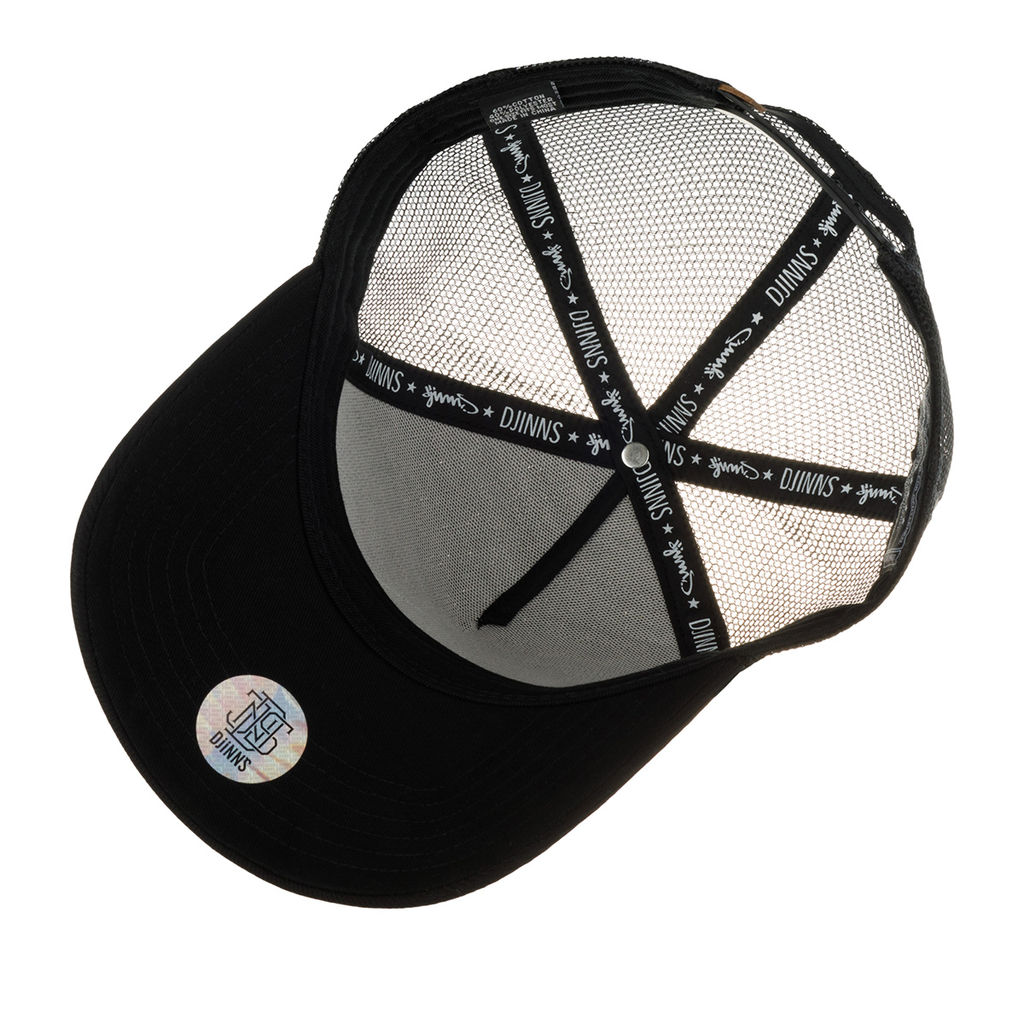 Бейсболка DJINNS арт. HFT Cotton Knit (черный)