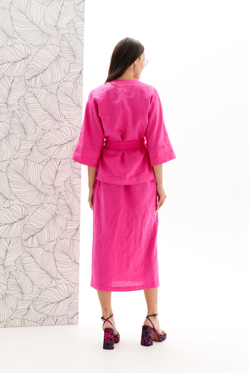 Комплект изо льна с вискозой - Elletto фото 5