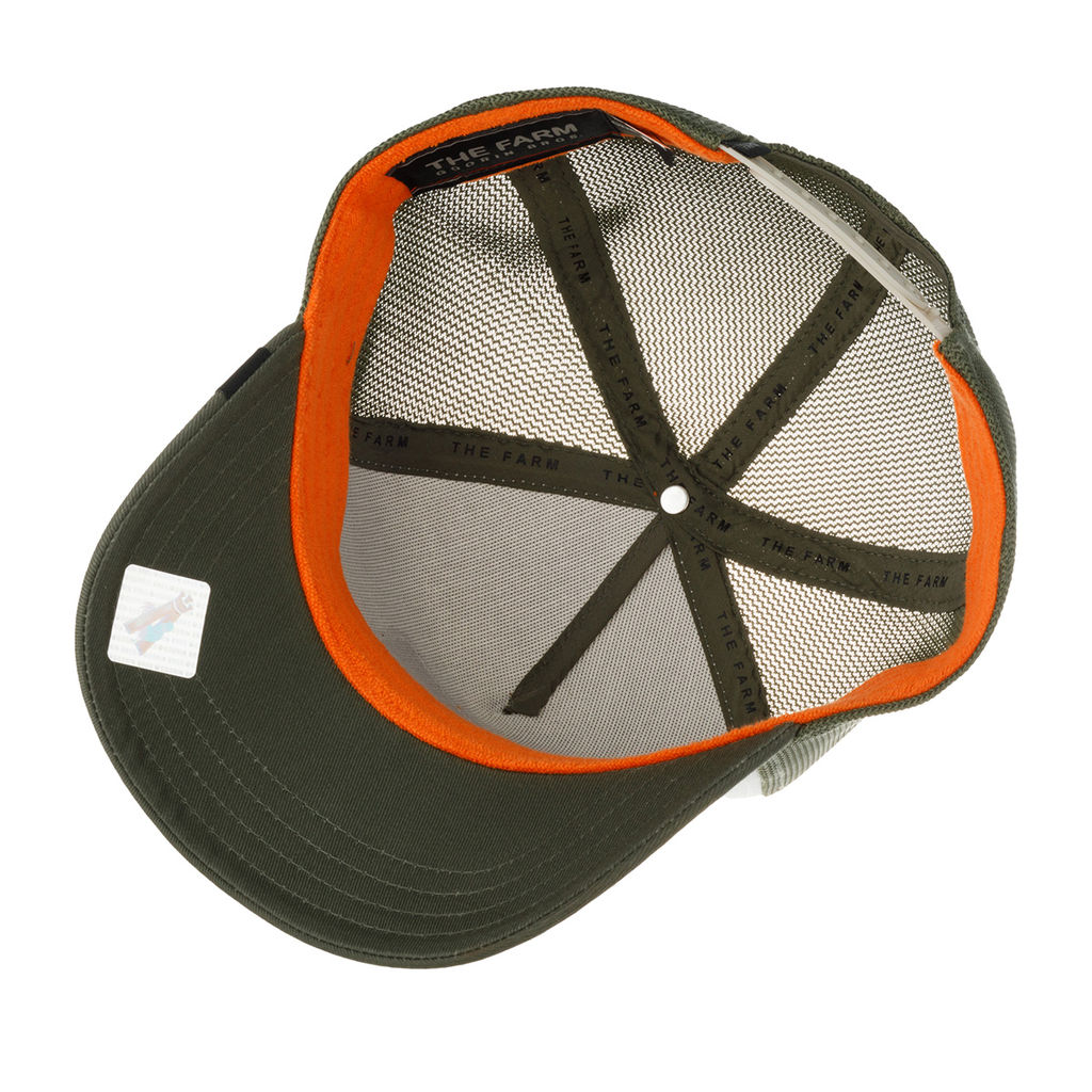 Бейсболка GOORIN BROTHERS арт. 101-1447 (оливковый / белый) фото 2