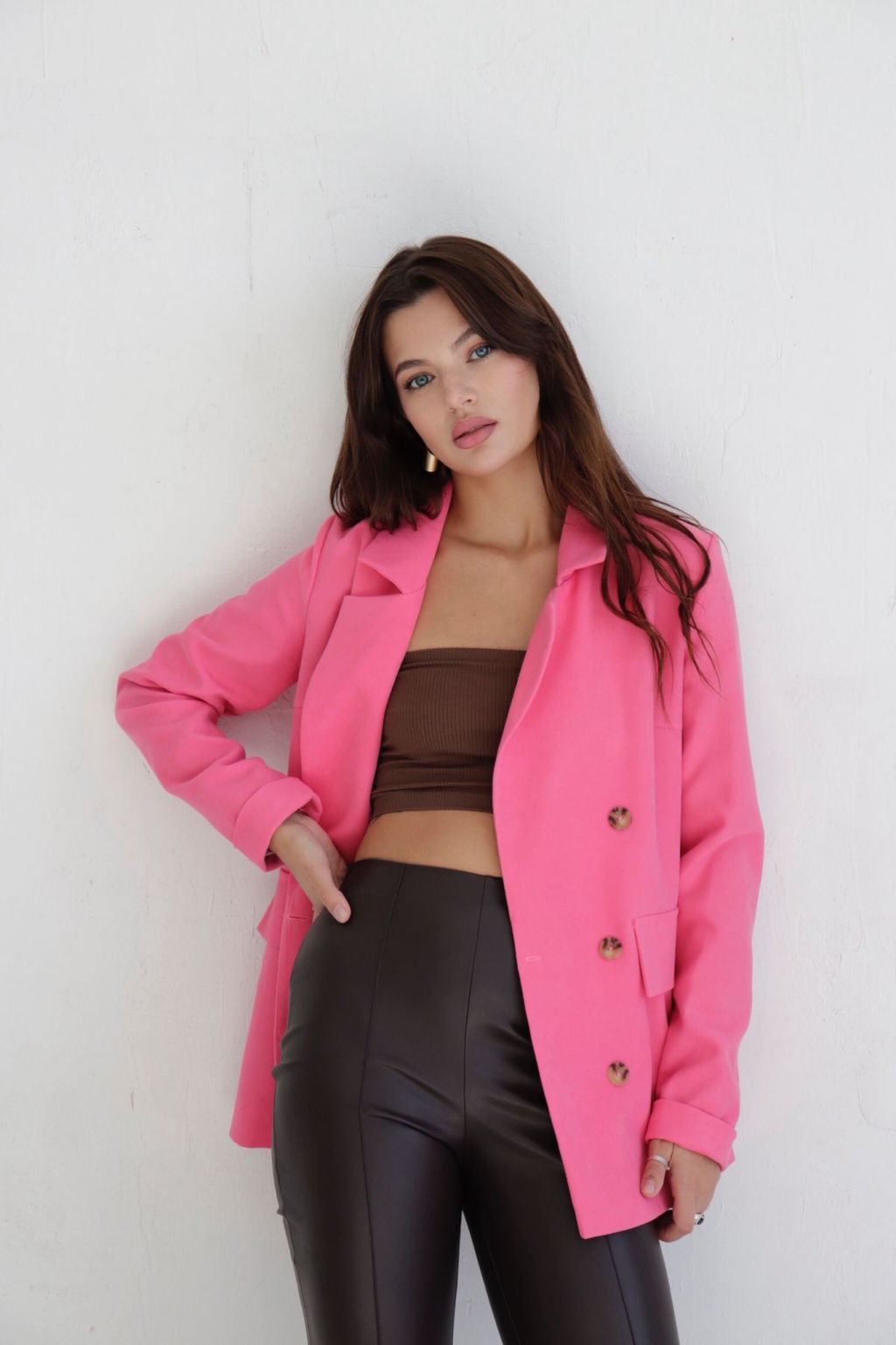 Двубортный жакет с английским воротником - Martichelli фото 99