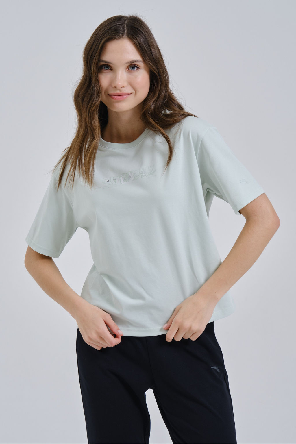 Футболка Бледно-зеленый TRN SS Tee