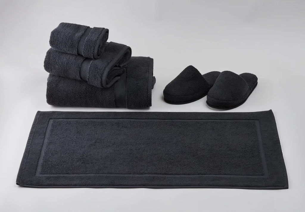 Коврик для ванной 50х80см 800гр черный - Уютности фото 2