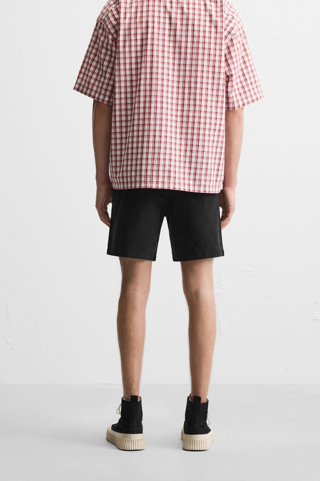 RELAXED FIT BERMUDA SHORTS - Zara фото 3