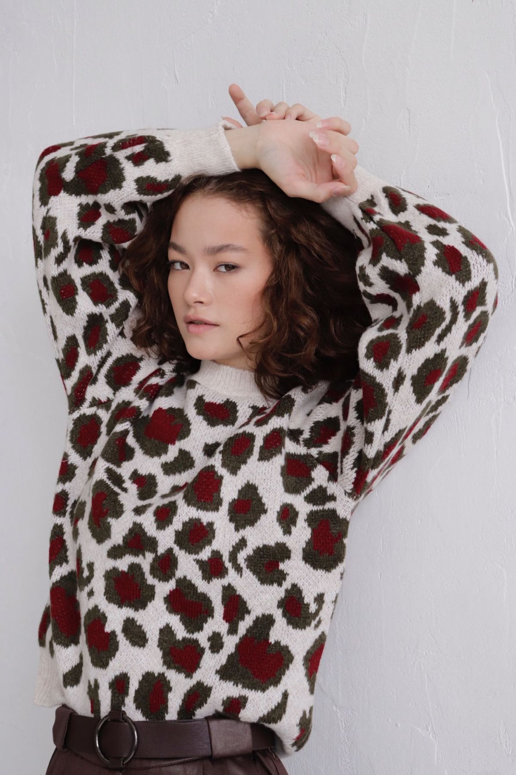 10046 Джемпер леопардовый - Martichelli фото 24