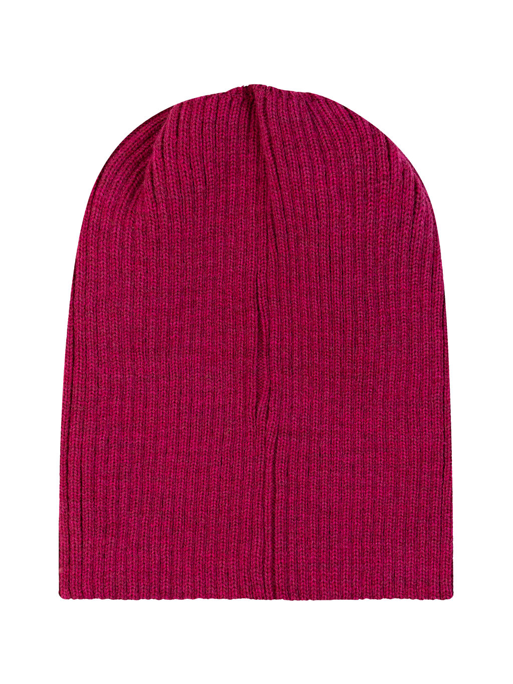 Шапка вязаная малина Ш-103 (58)