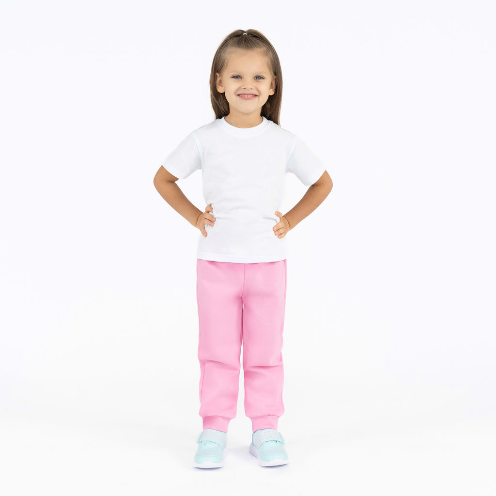 Брюки детские розовые 455/1 (122, 64)