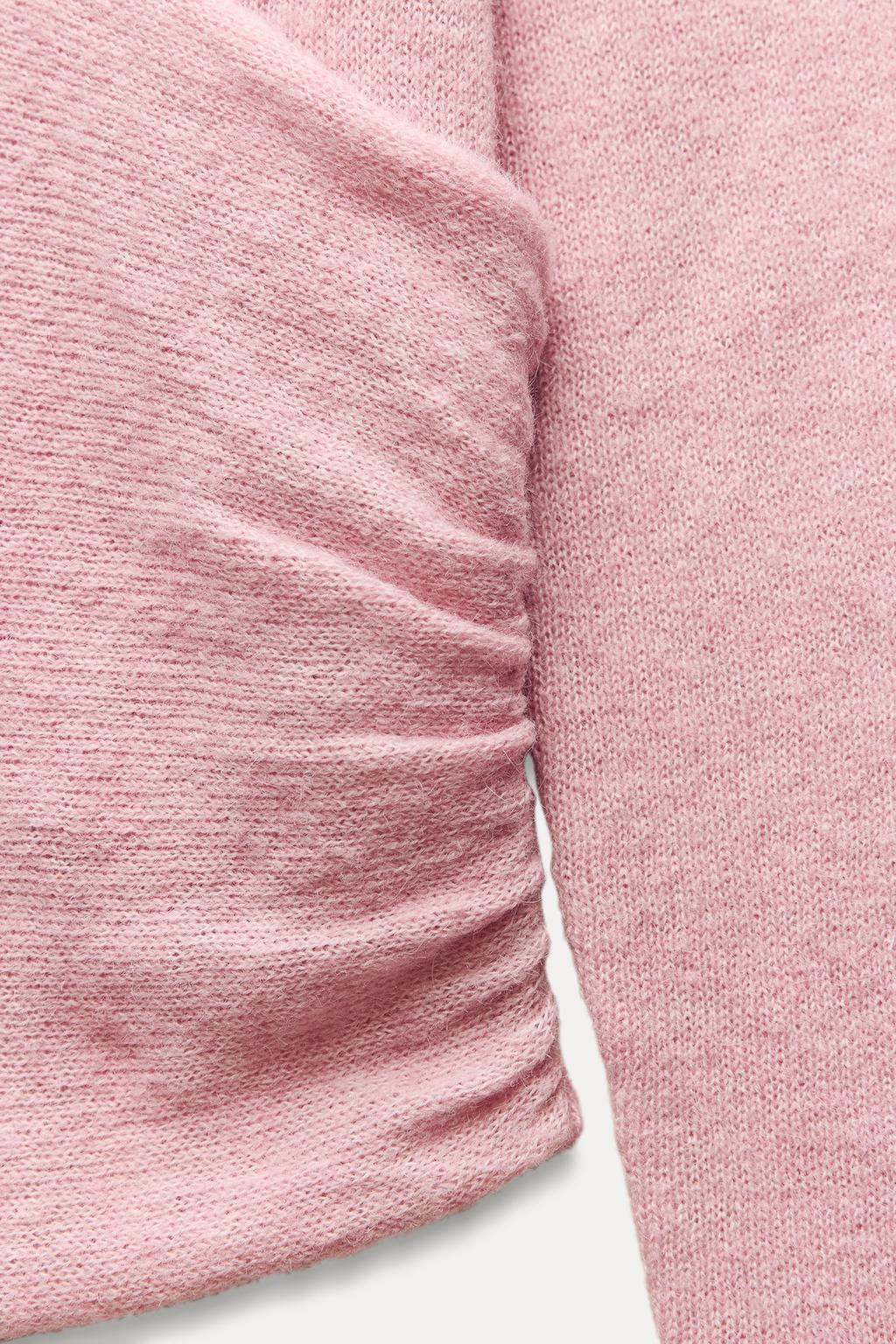 FLORAL KNIT TOP - Zara фото 9