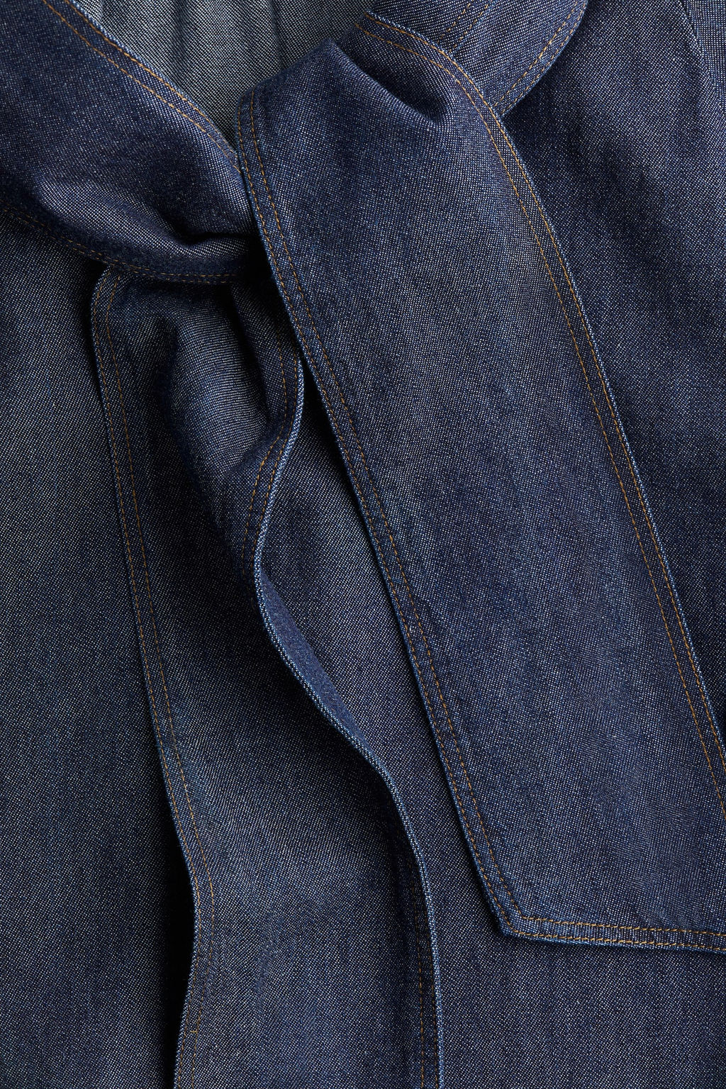 Vestido denim con lazada - H&m фото 7