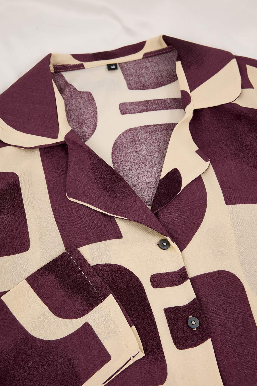 Cok Renkli Geometrik Shally Dokuma Pijama Tak?m? THMSS26PT00001 - Trendyolmilla фото 7