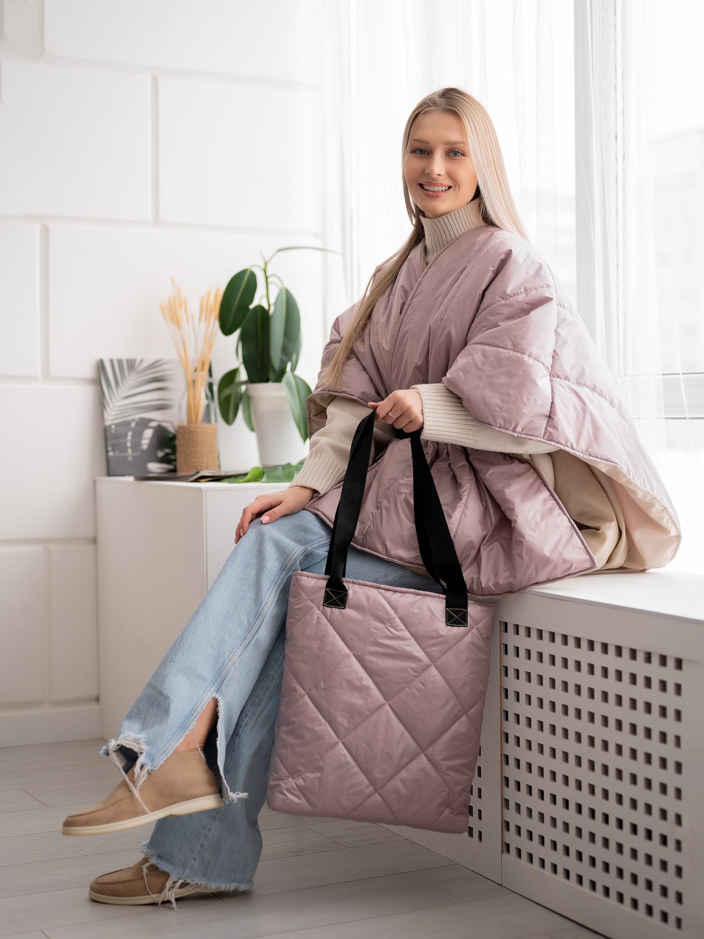 Сумка №4 пудра - Yollochka фото 2