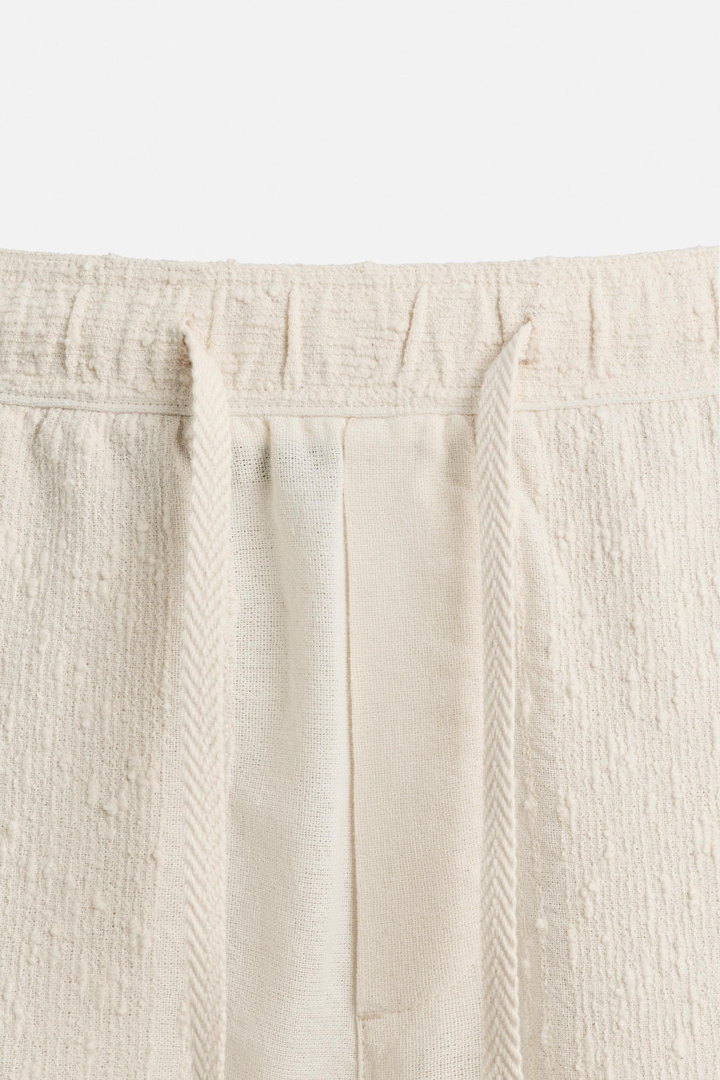 JACQUARD TEXTURED BERMUDA SHORTS - Zara фото 19