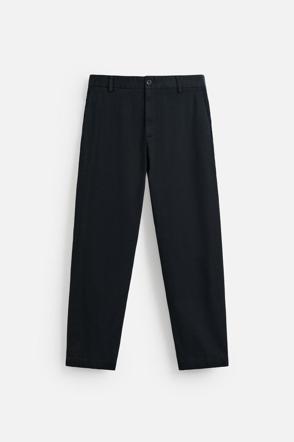 TWILL CHINO TROUSERS - Zara фото 15