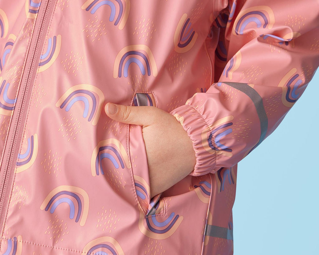 Куртка непромокаемая для девочек LUPILU  фото 11