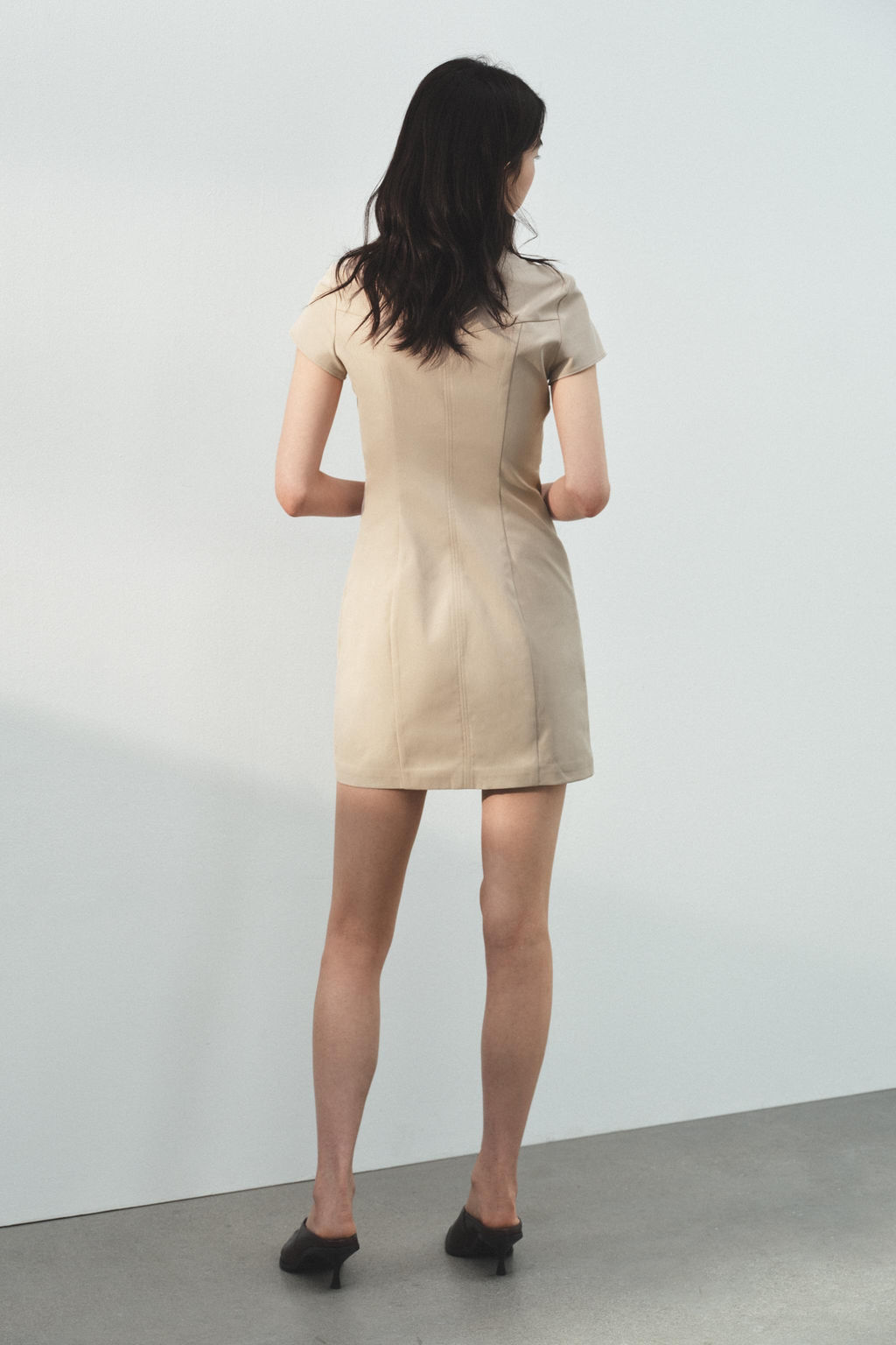ELASTIC SHORT DRESS - Zara фото 4