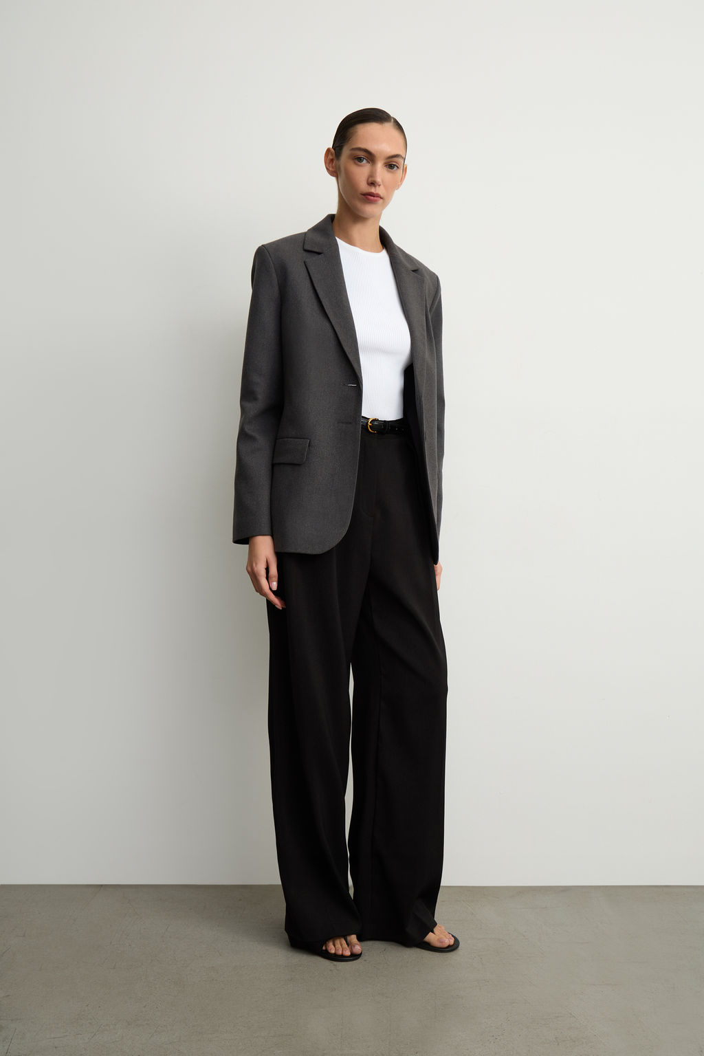 Жакет прямого силуэта