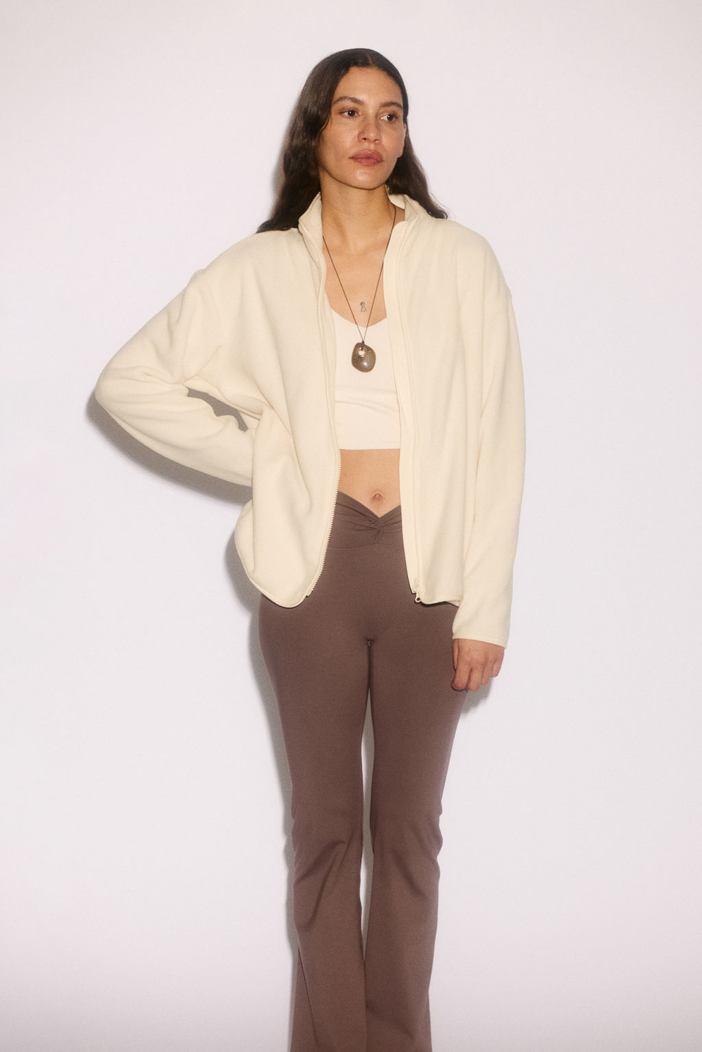 Chaqueta de deporte en polar Regular Fit - H&m фото 3